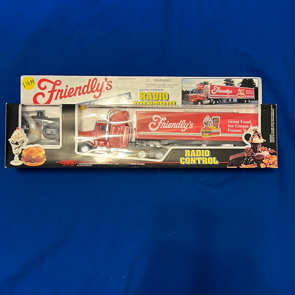 Manly Friendly’s Ice Cream Radio control truck
